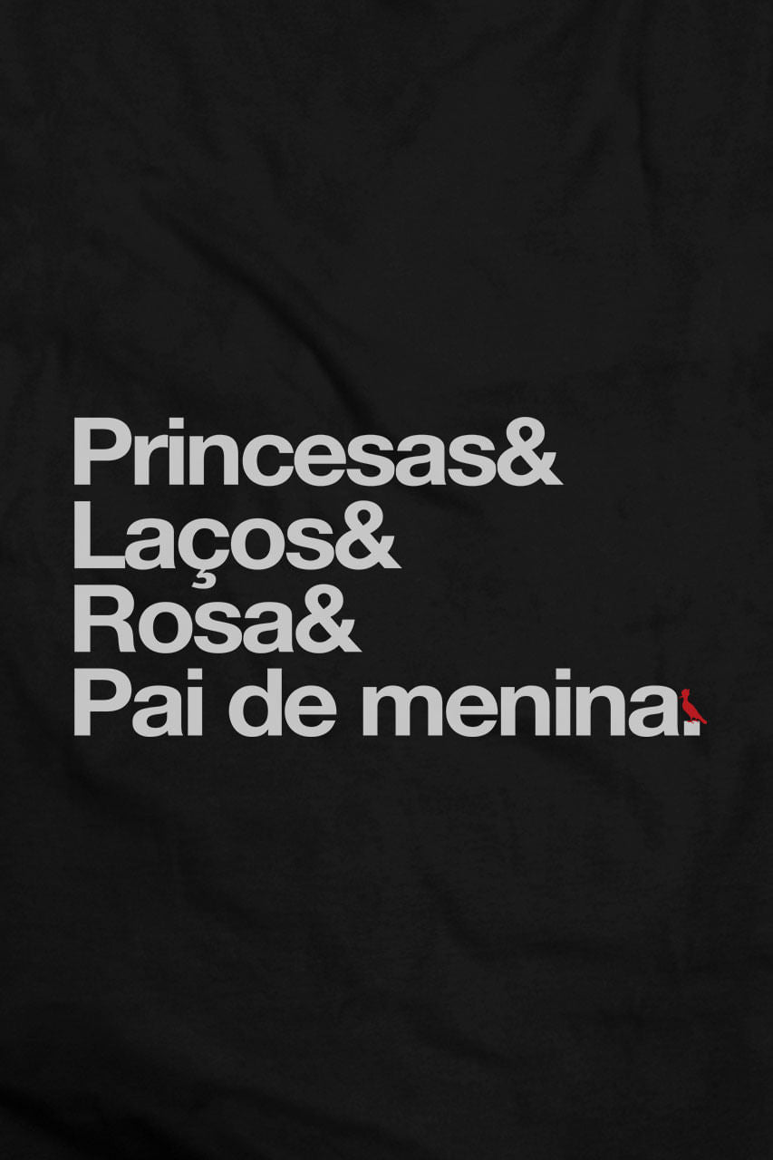 camiseta pai de princesa
