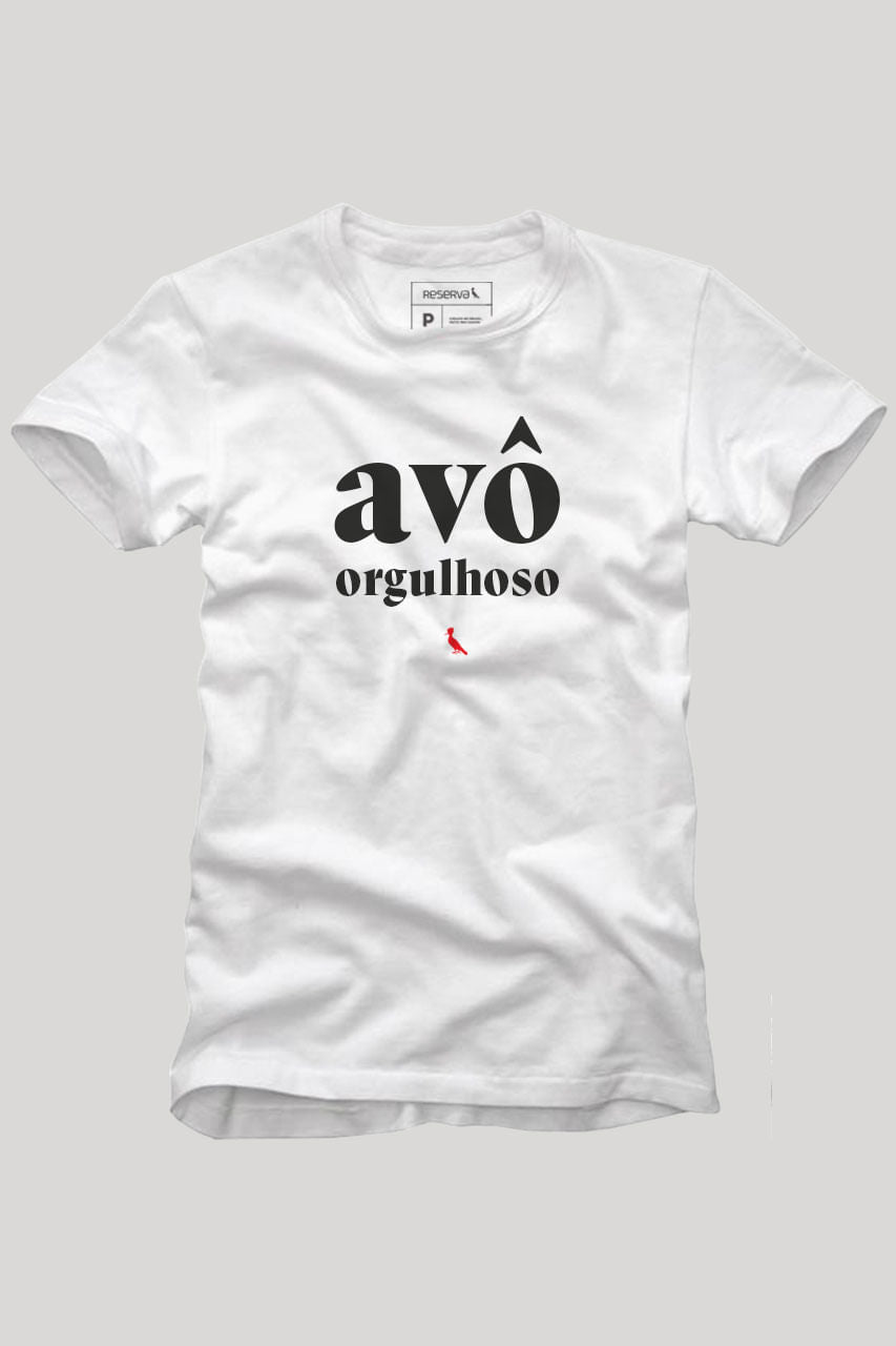 camiseta reserva avô orgulhoso