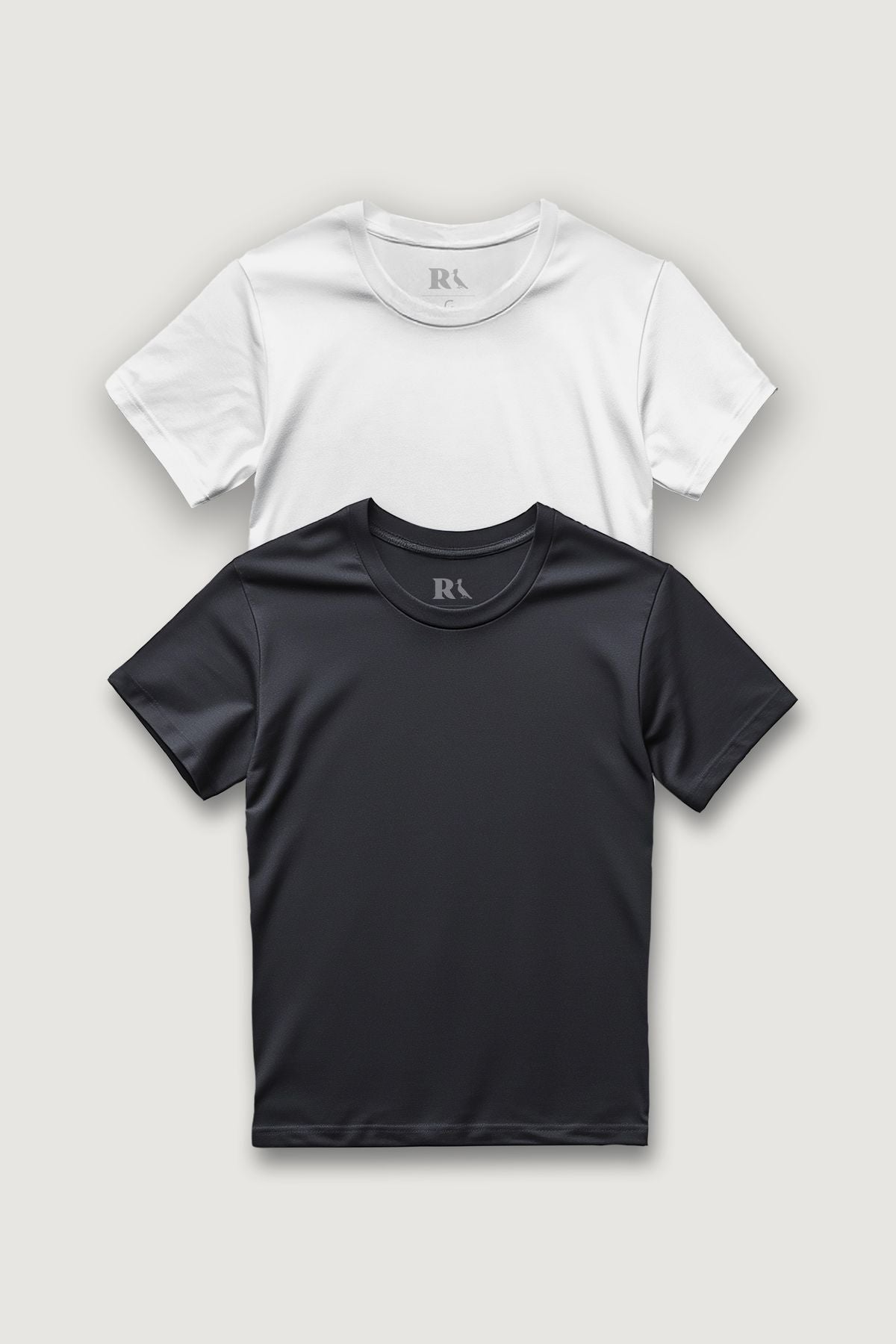 kit 2 camisetas black & white