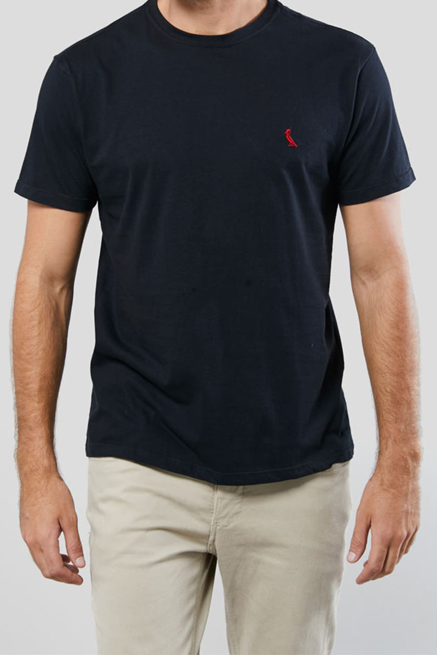 kit 3 camisetas básicas brasa pica-pau bordado