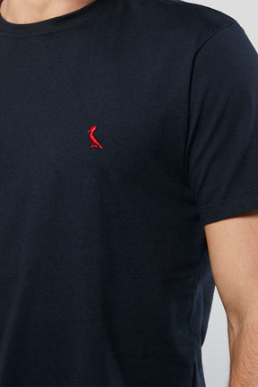 kit 3 camisetas básicas brasa pica-pau bordado