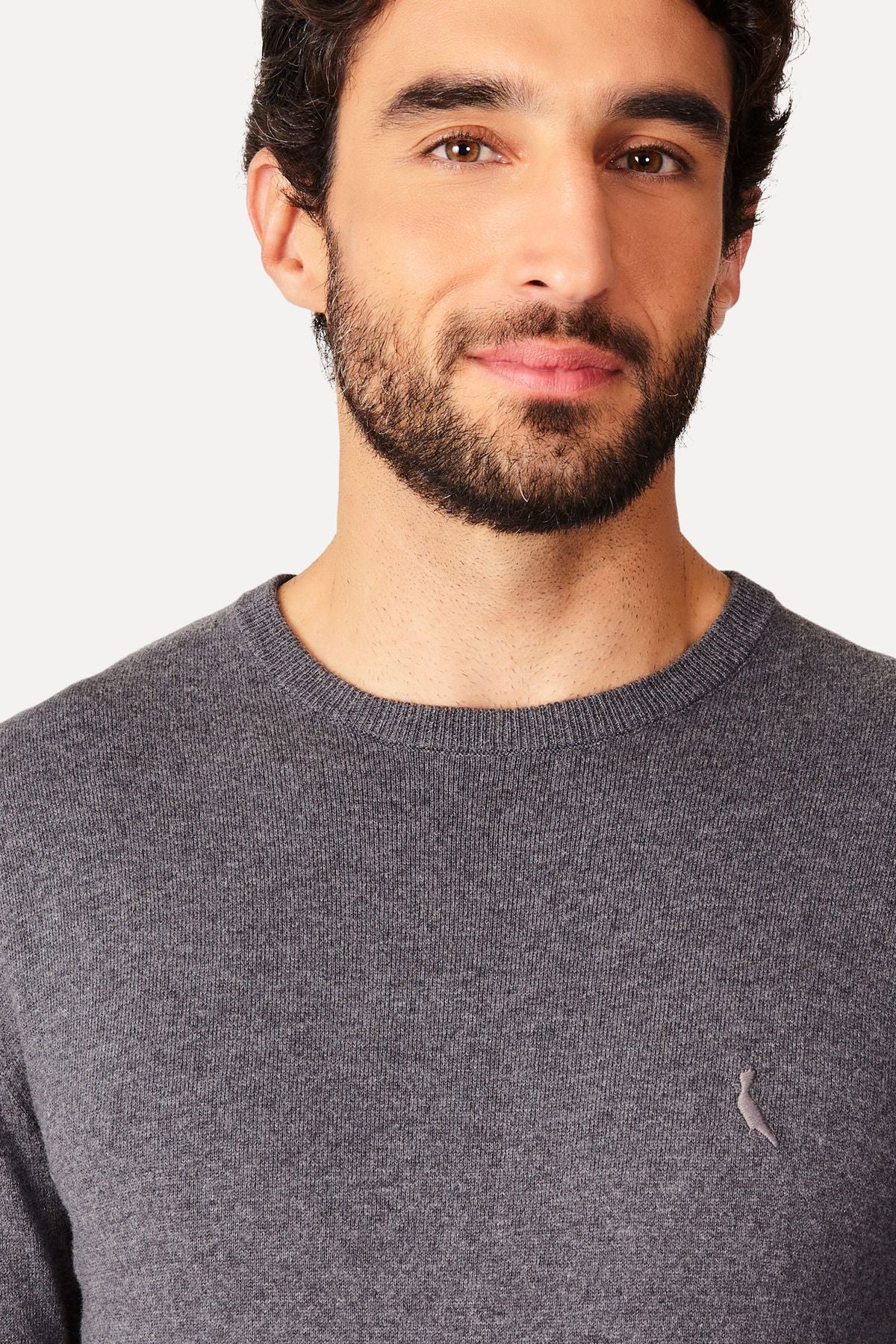 tricot basico gola careca