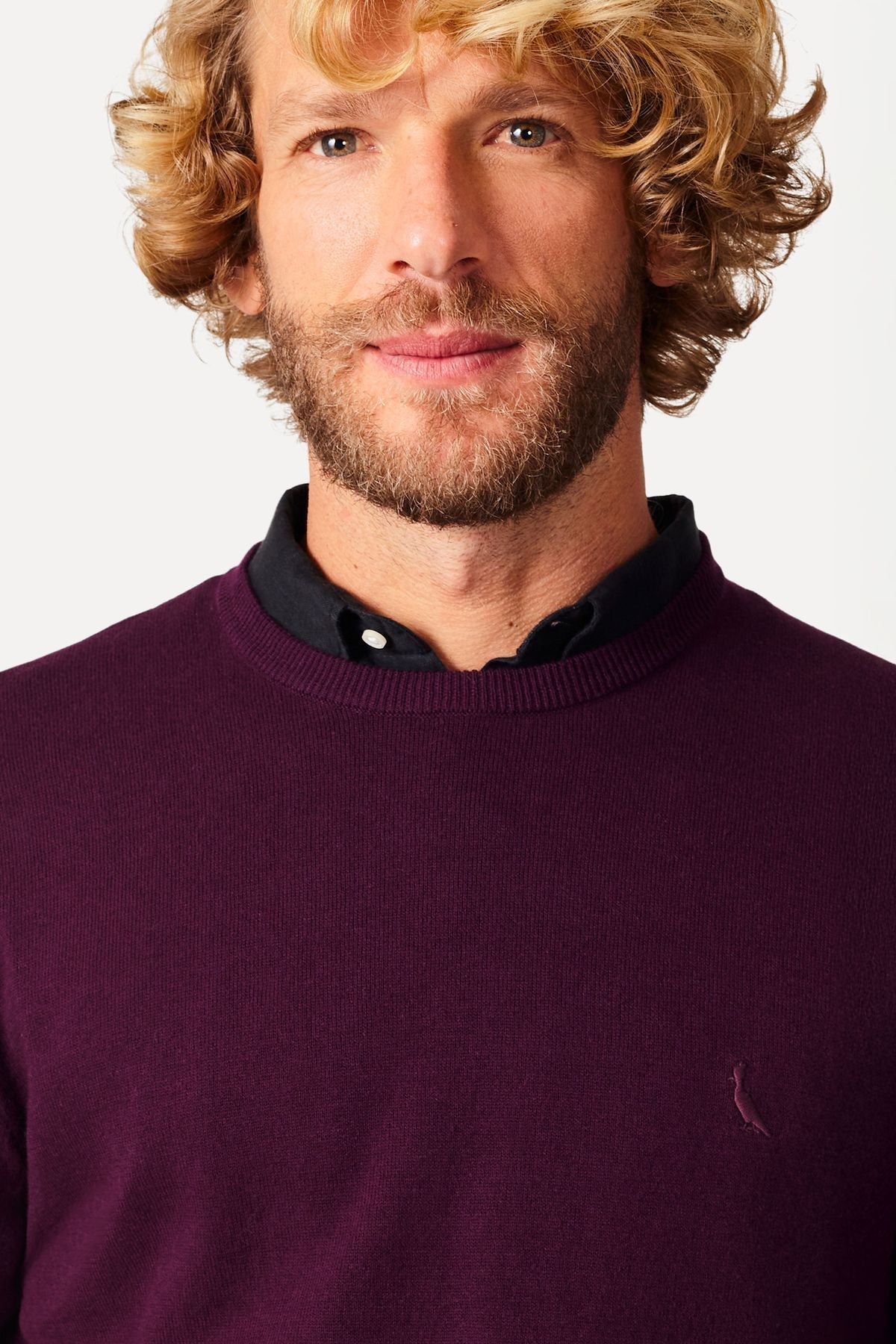 tricot basico gola careca