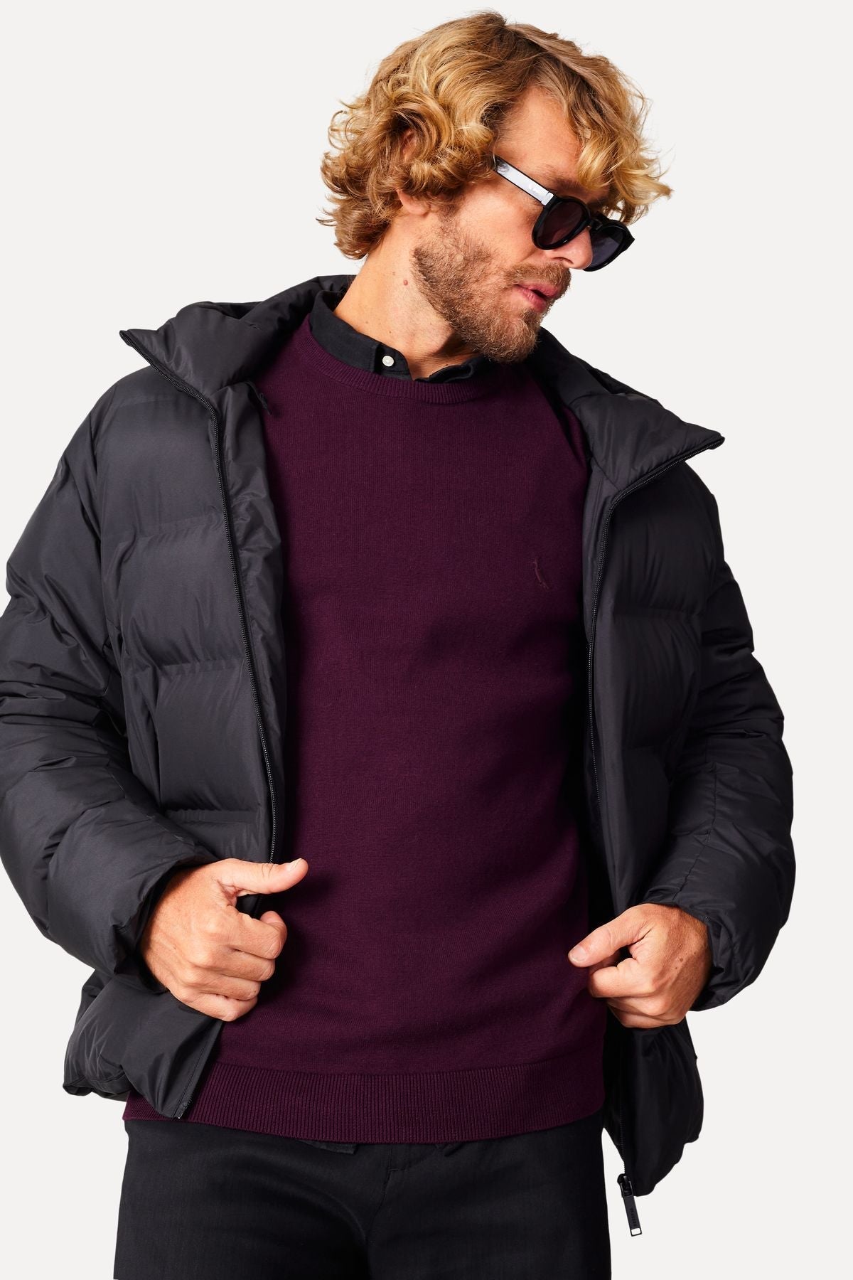 tricot basico gola careca
