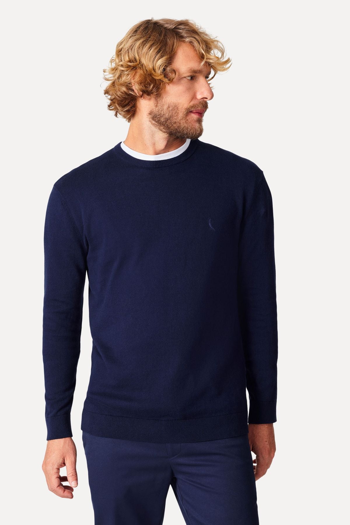 tricot basico gola careca