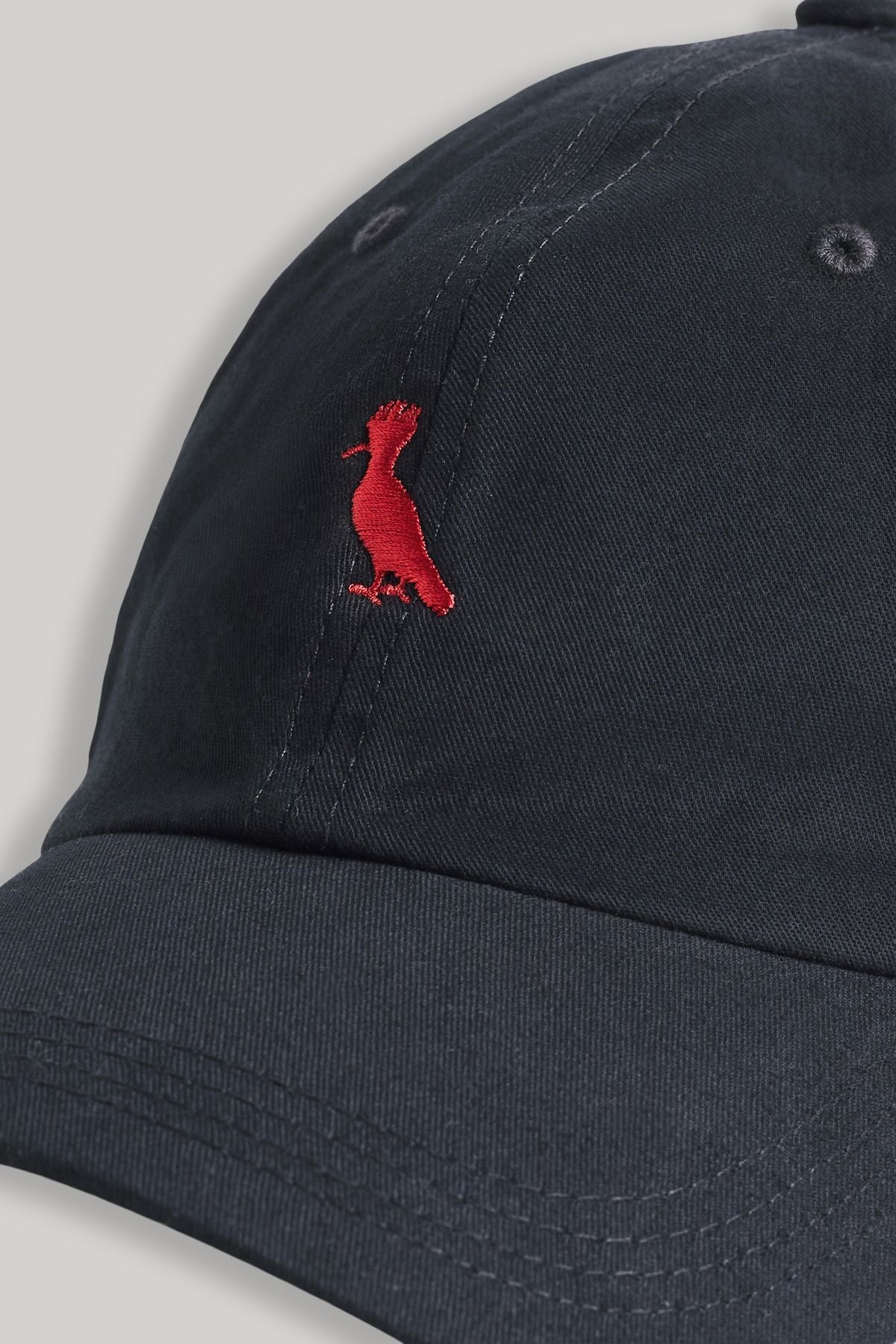 bone sarja bordado red bird
