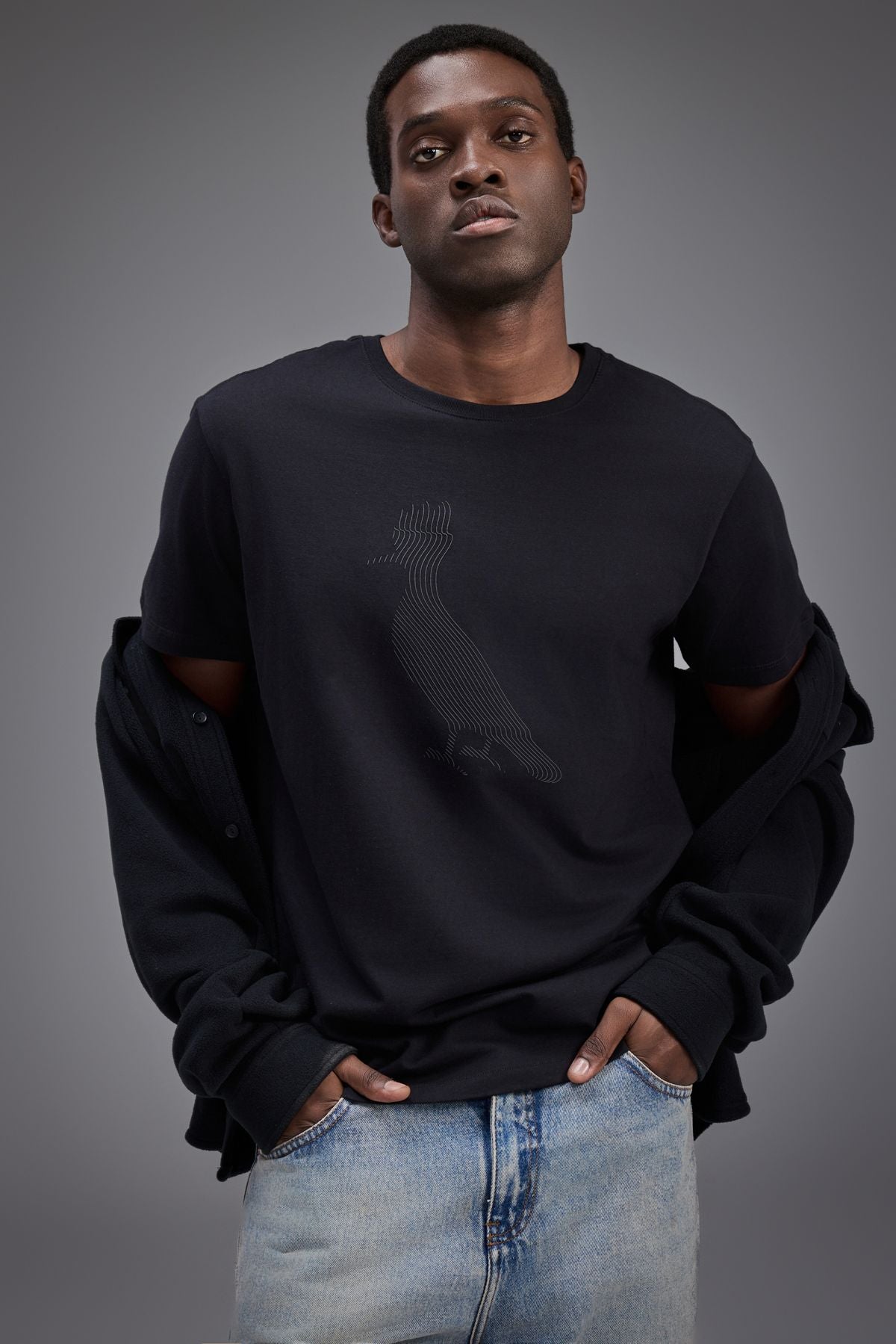 camiseta est pica pau linhas