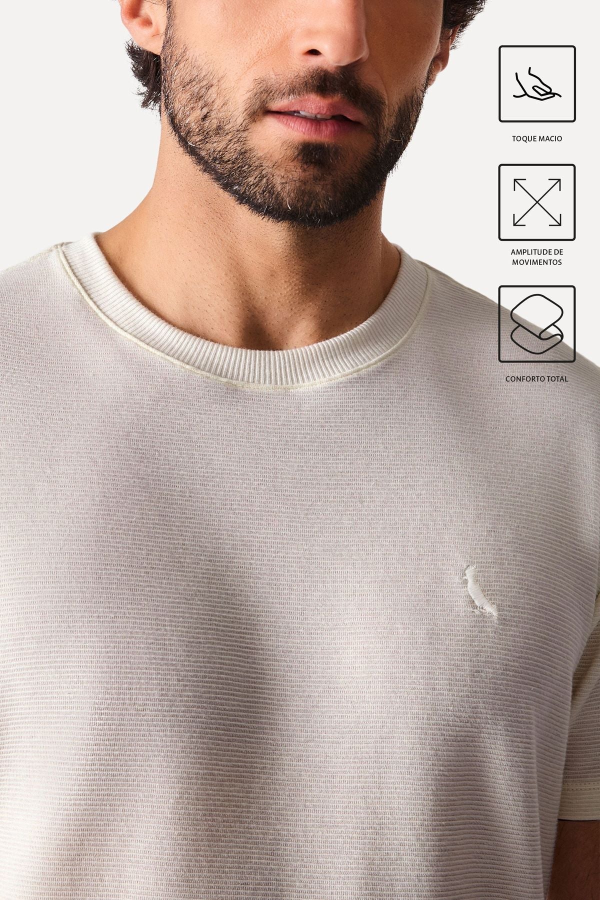 camiseta regular wellen