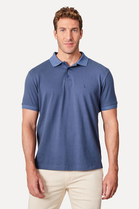 polo regular gola denim