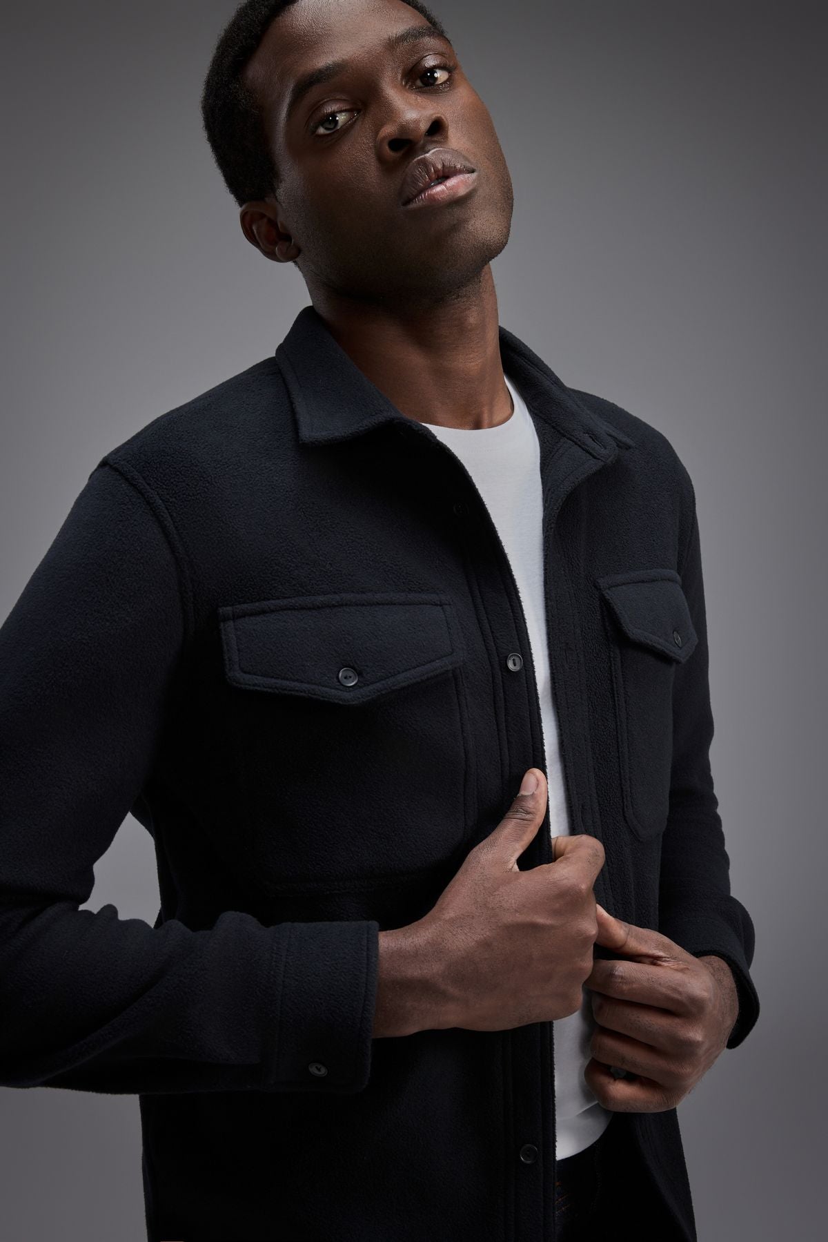 overshirt fleece damien
