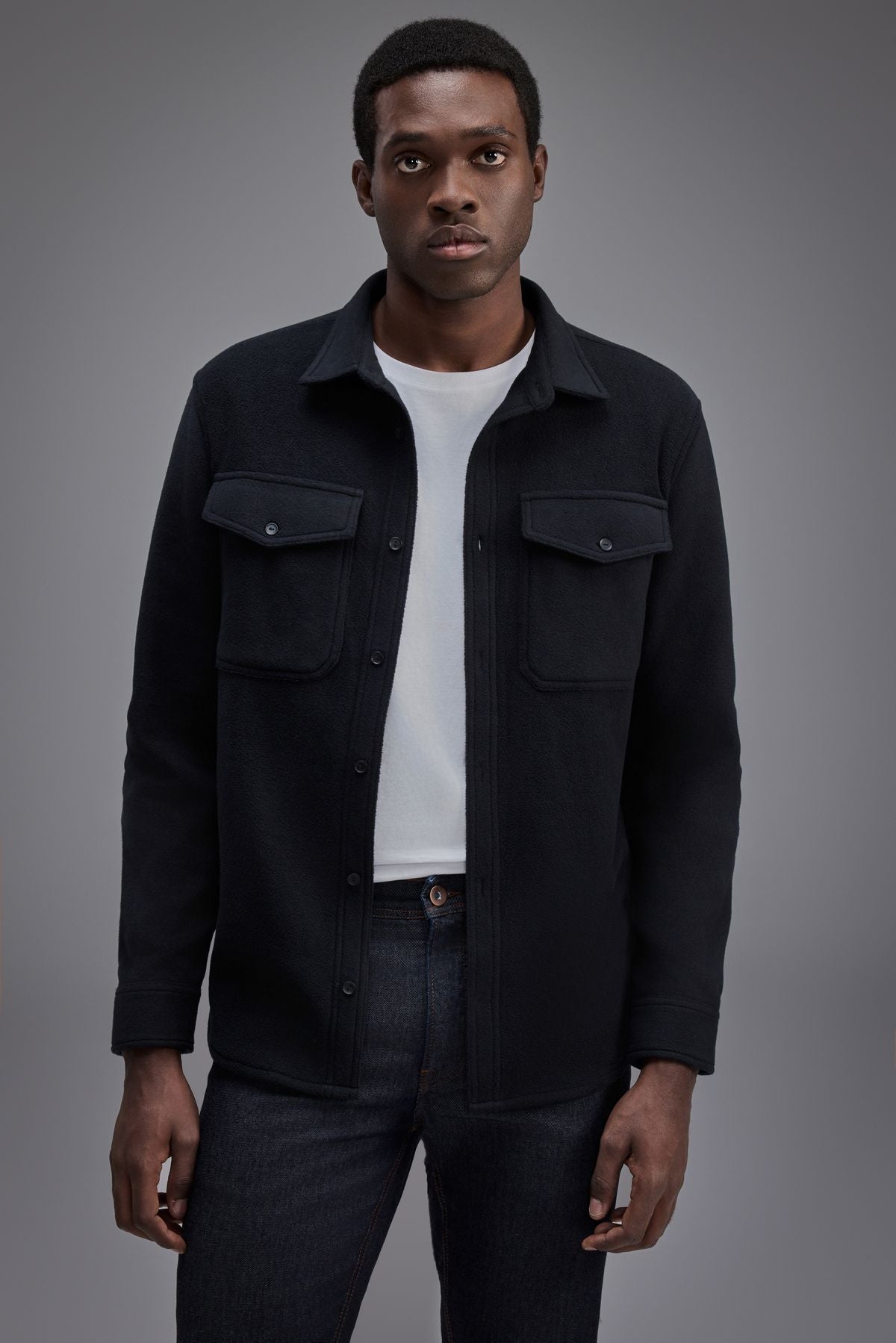 overshirt fleece damien