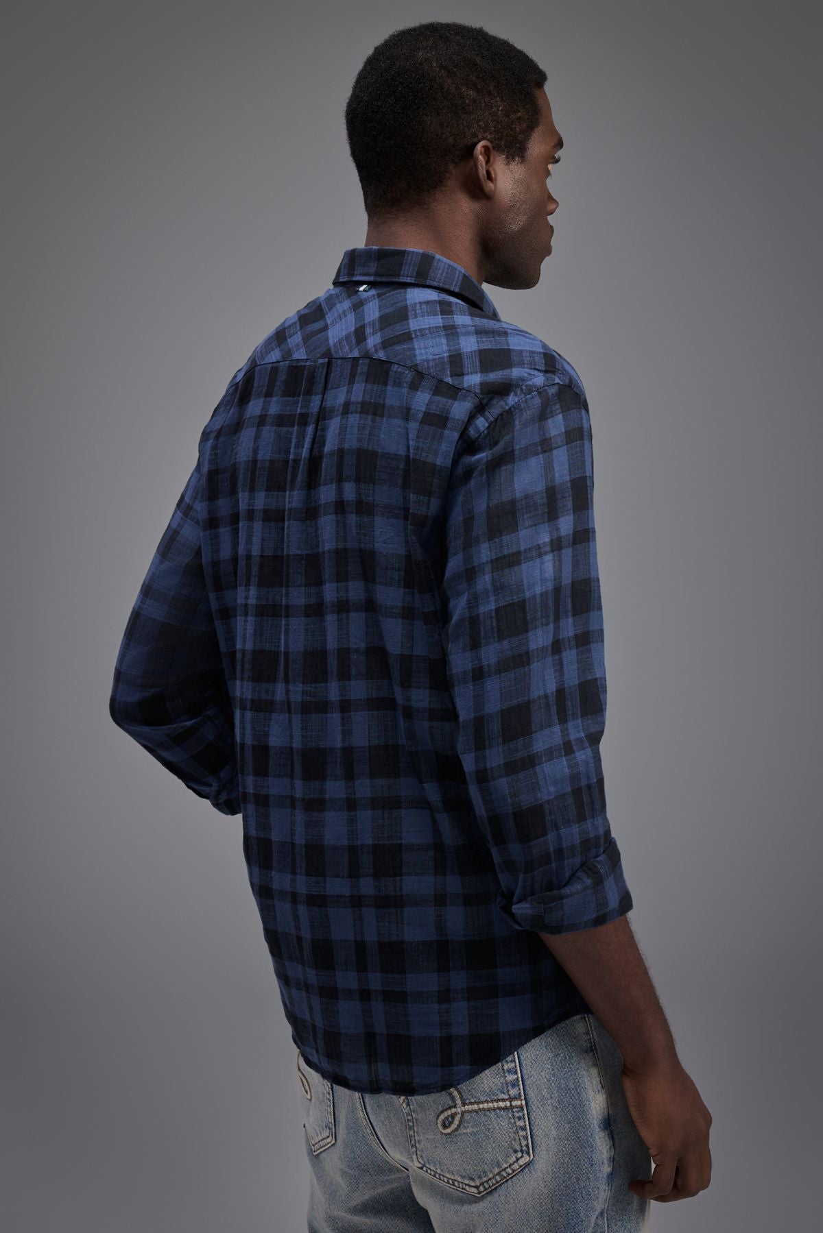 camisa ml flame xadrez jim