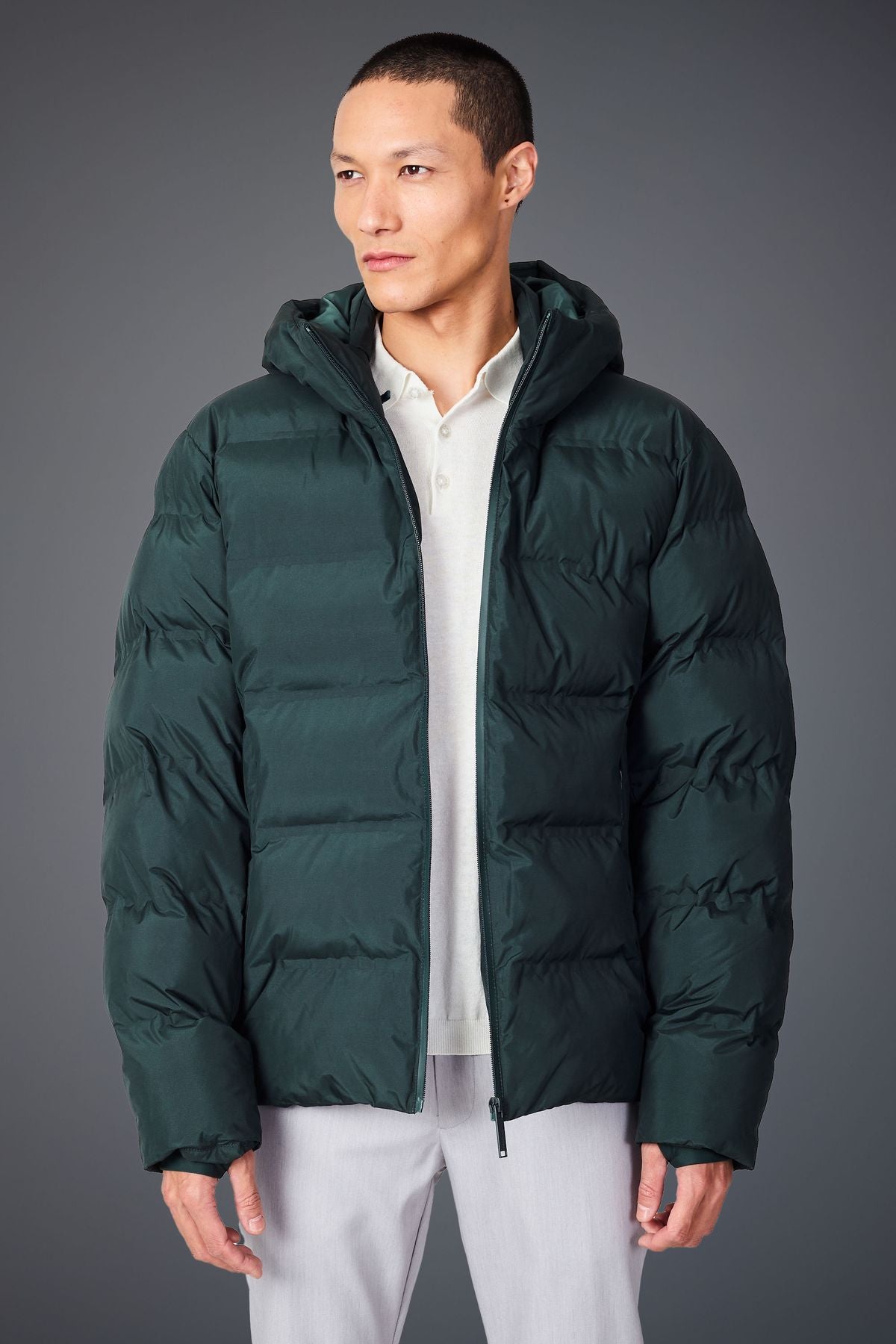 jaqueta puffer selada