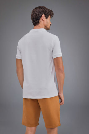 polo picapau bordado brasa
