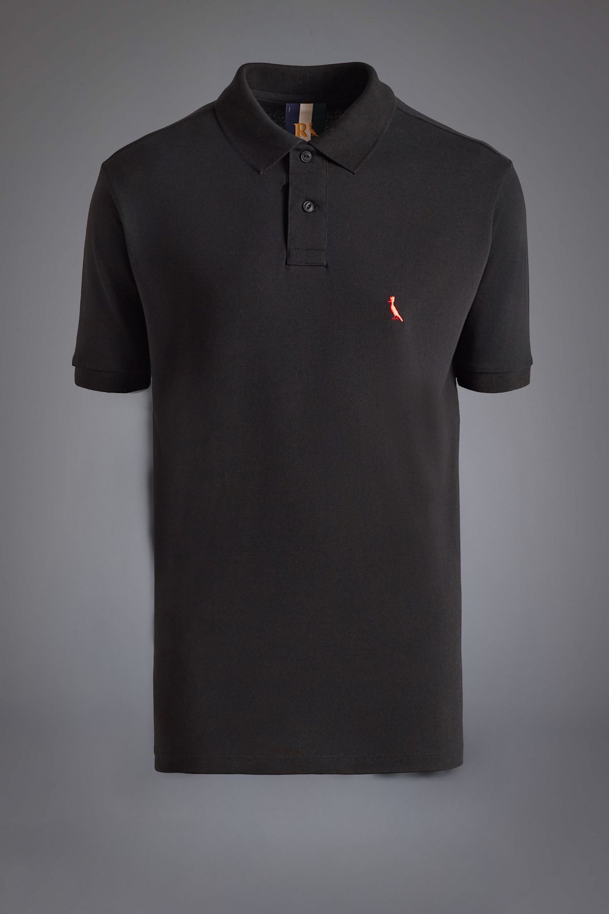 polo picapau bordado brasa
