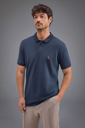 polo picapau bordado brasa