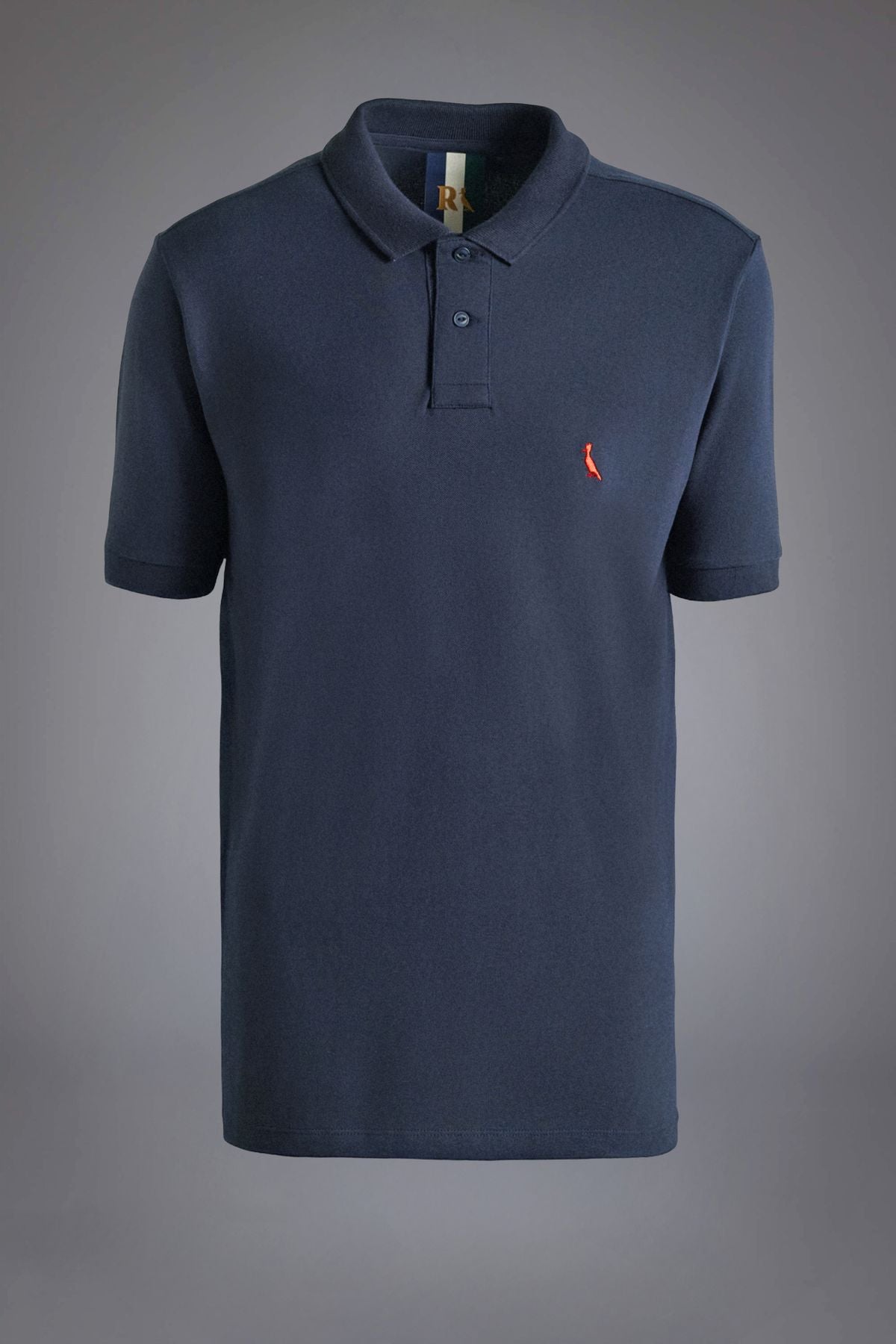 polo picapau bordado brasa
