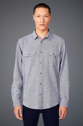 camisa ml flanela twill