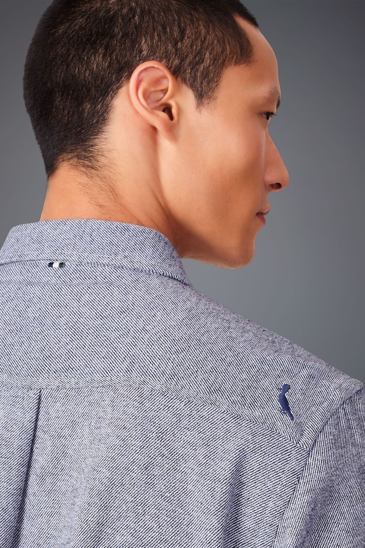 camisa ml flanela twill