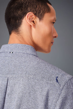 camisa ml flanela twill