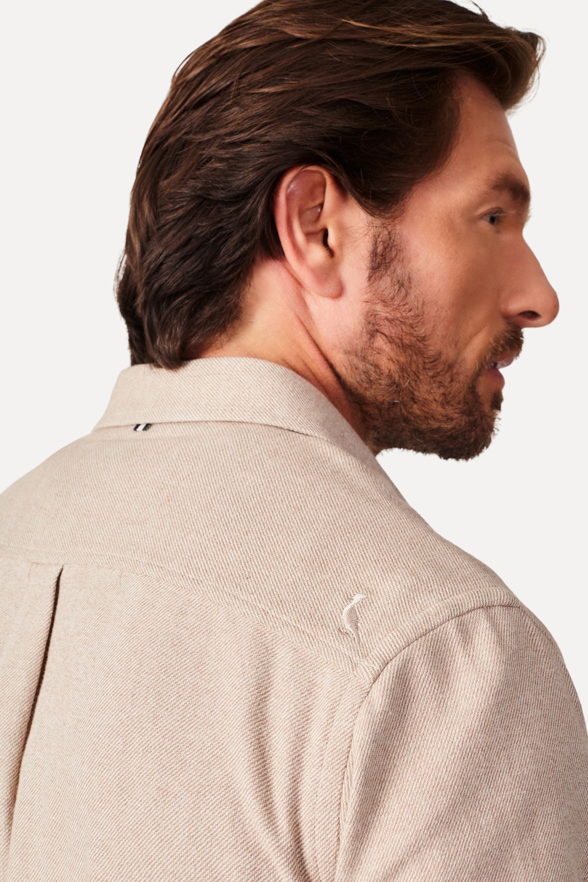 camisa ml flanela twill