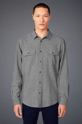 camisa ml flanela twill