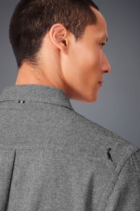 camisa ml flanela twill
